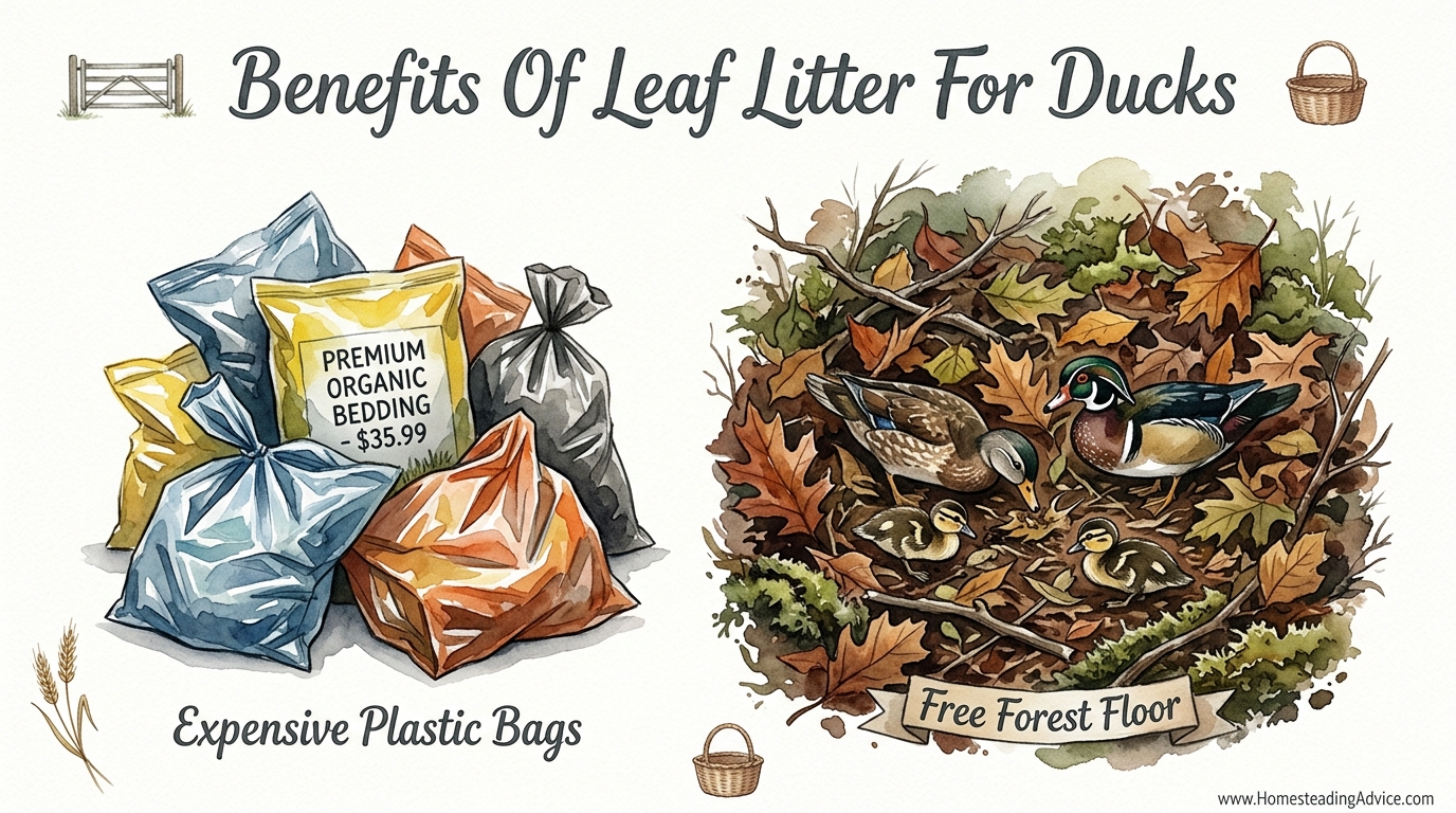 Benefits Of Leaf Litter For Ducks