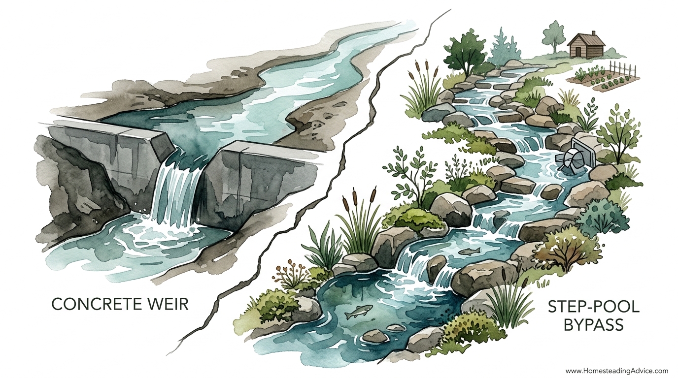 Eco Friendly Micro Hydro Intake