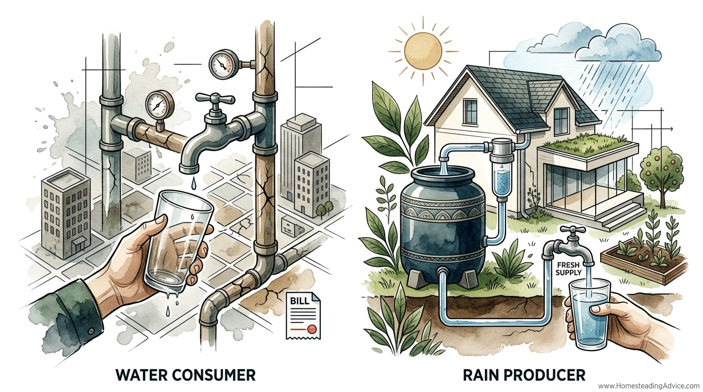 How To Become Water Independent With Rainwater