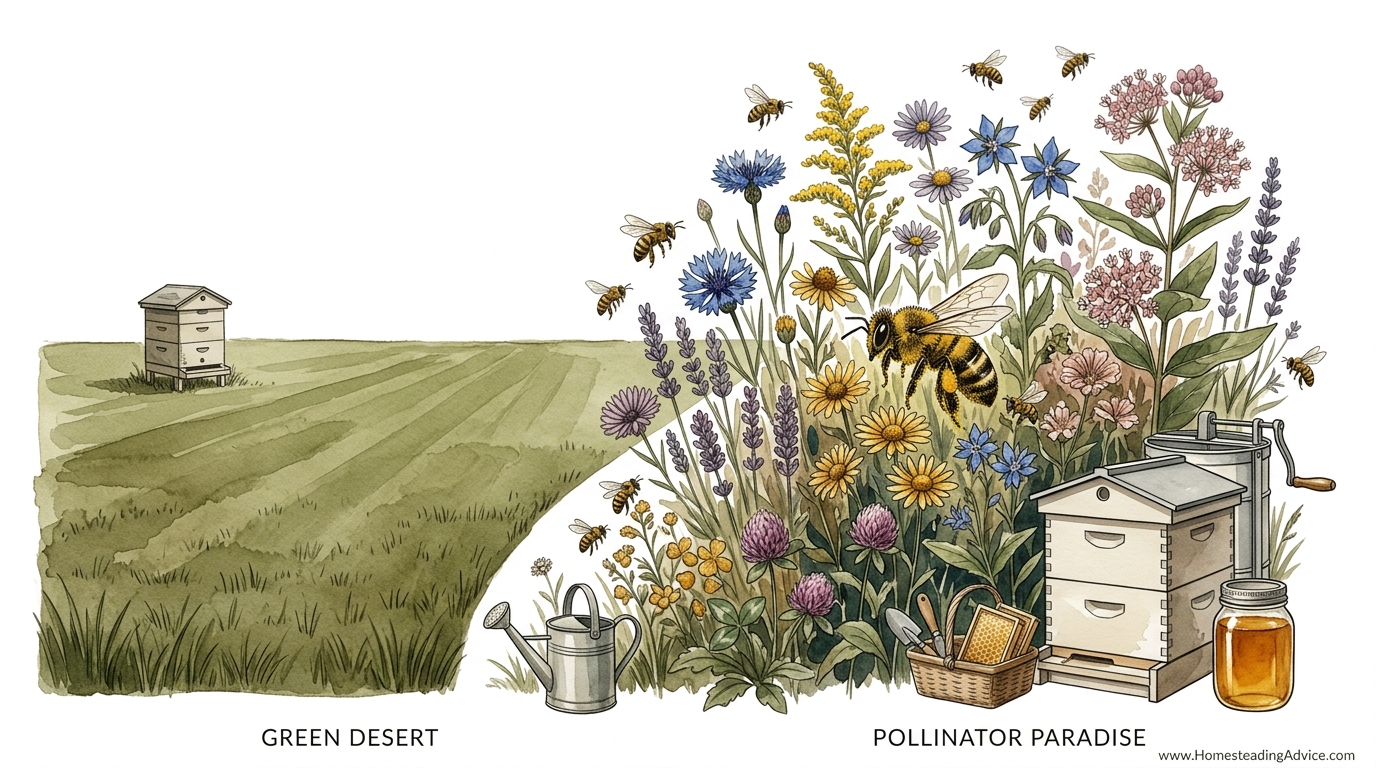How To Increase Honey Yield With Wildflowers