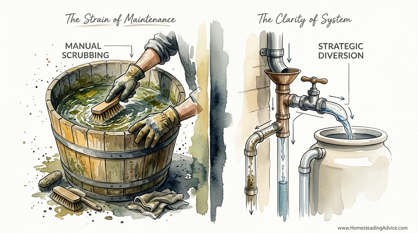 How To Keep Rainwater Clean Without Filters