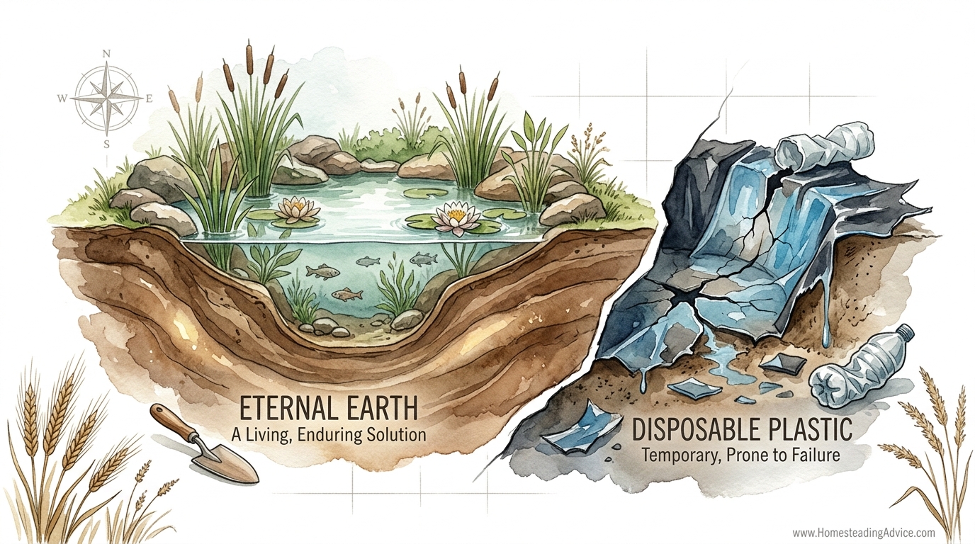 How To Make A Clay Pond