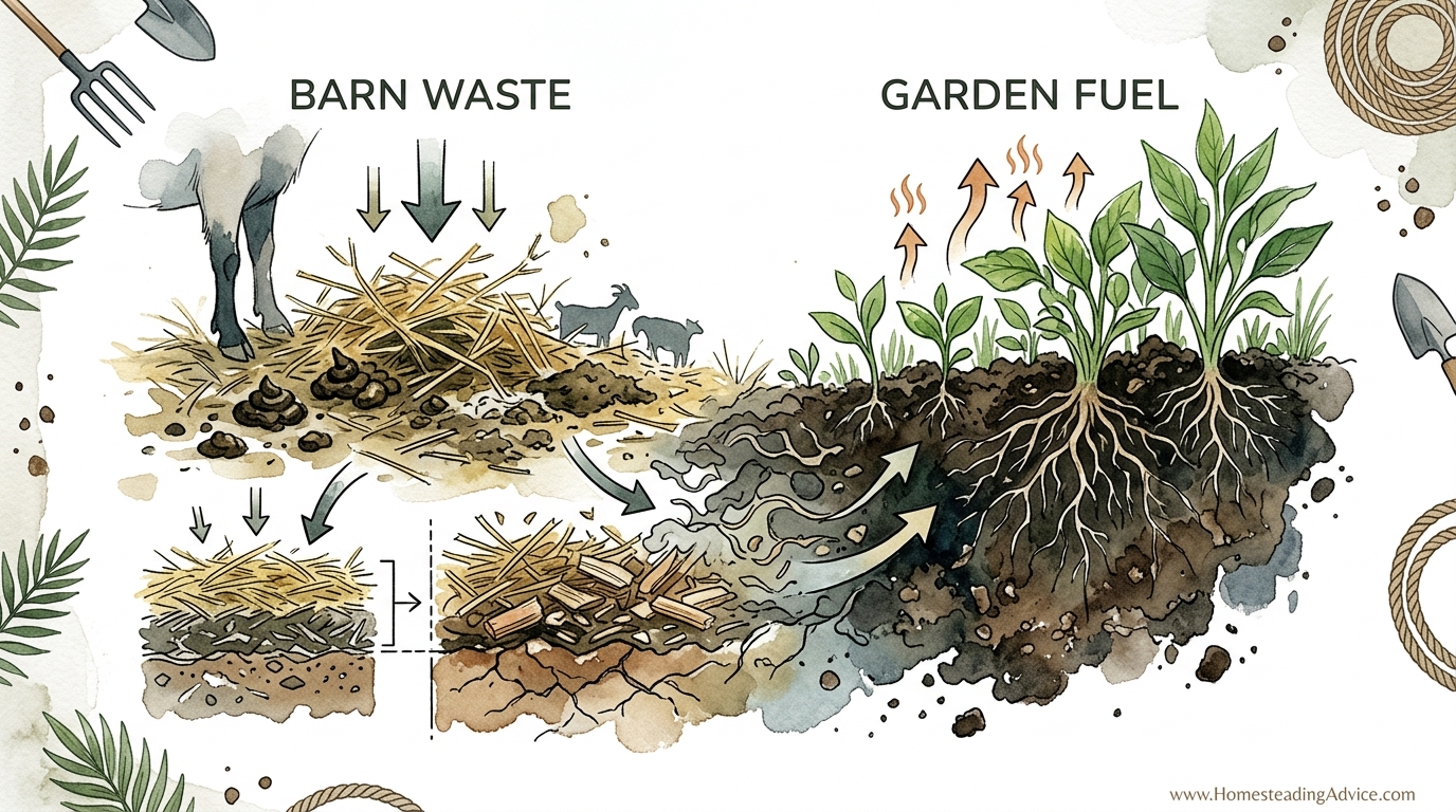 How To Use Deep Litter Method For Goats