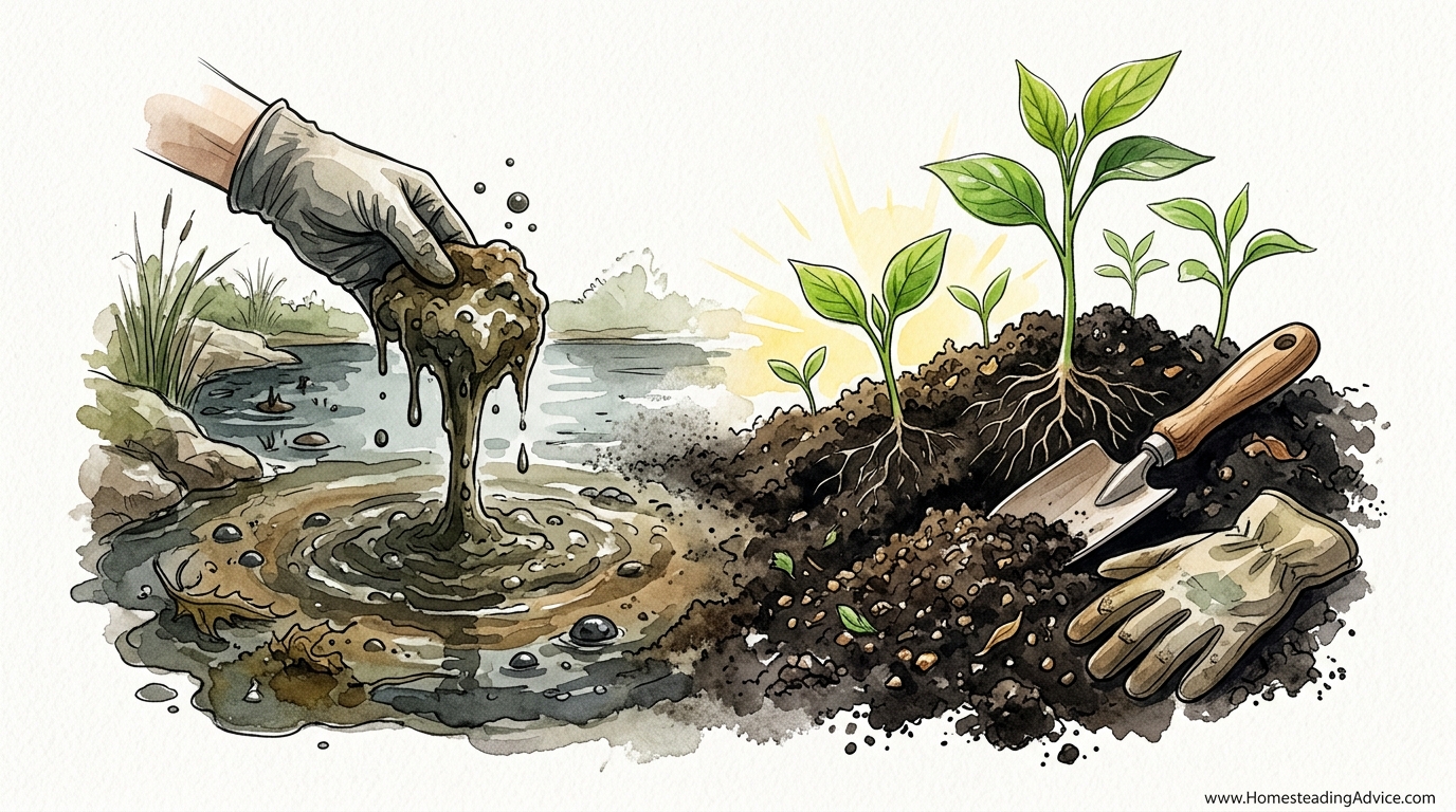 How To Use Pond Sludge As Fertilizer