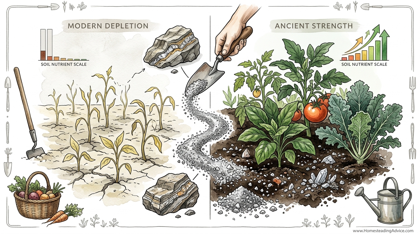 How To Use Rock Dust For Nutrient Dense Vegetables