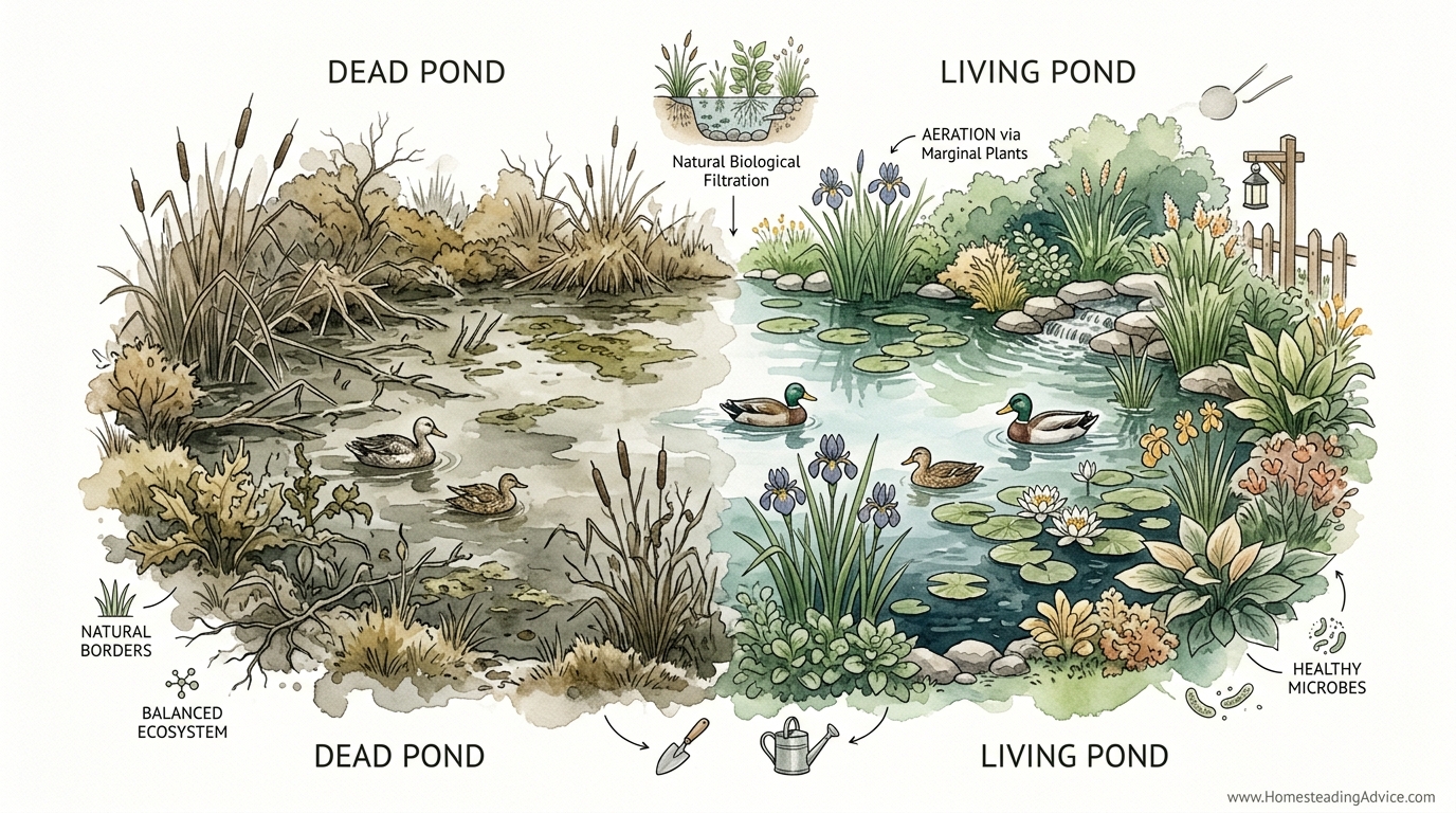 Low Maintenance Duck Pond Design Guide