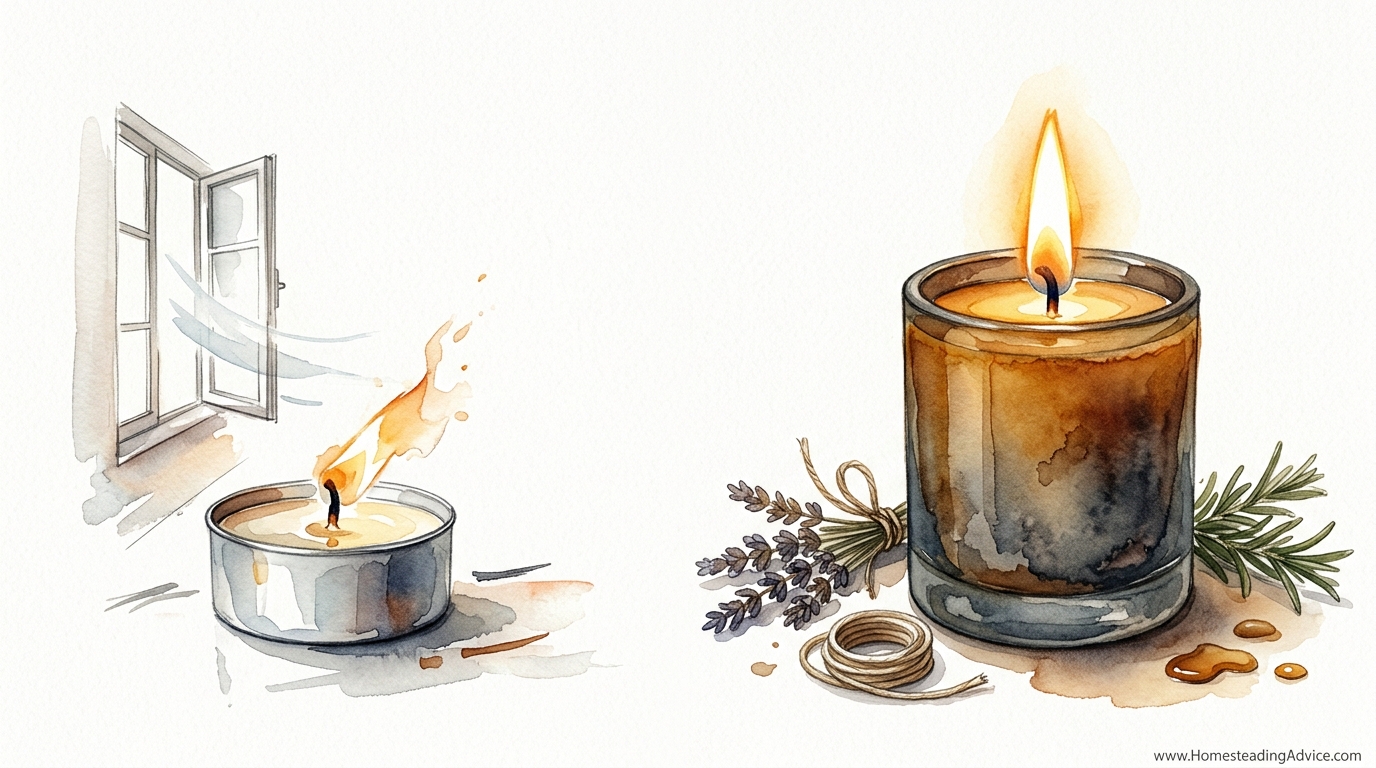 Making A High Performance 100-Hour Candle