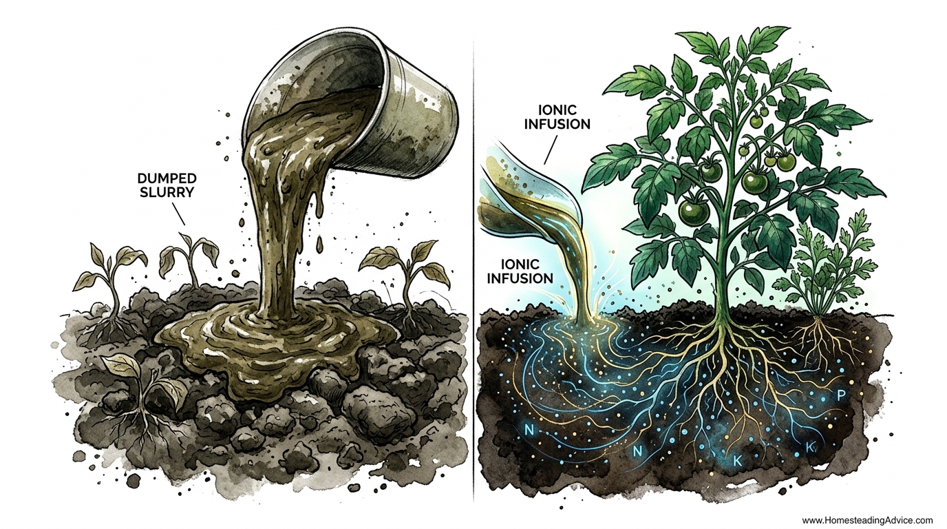 Maximizing Garden Yields With Biogas Slurry
