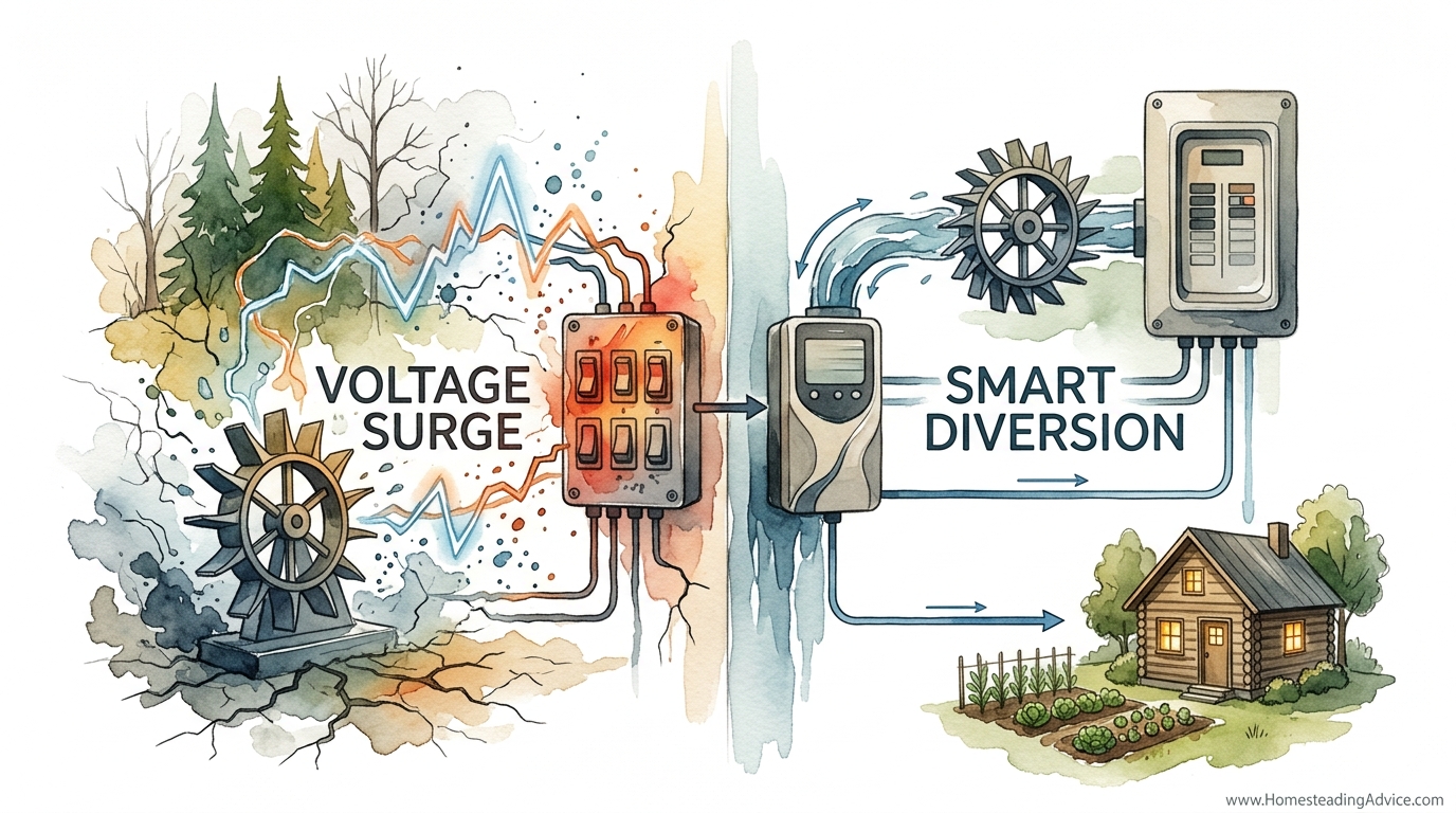 Micro Hydro Load Management