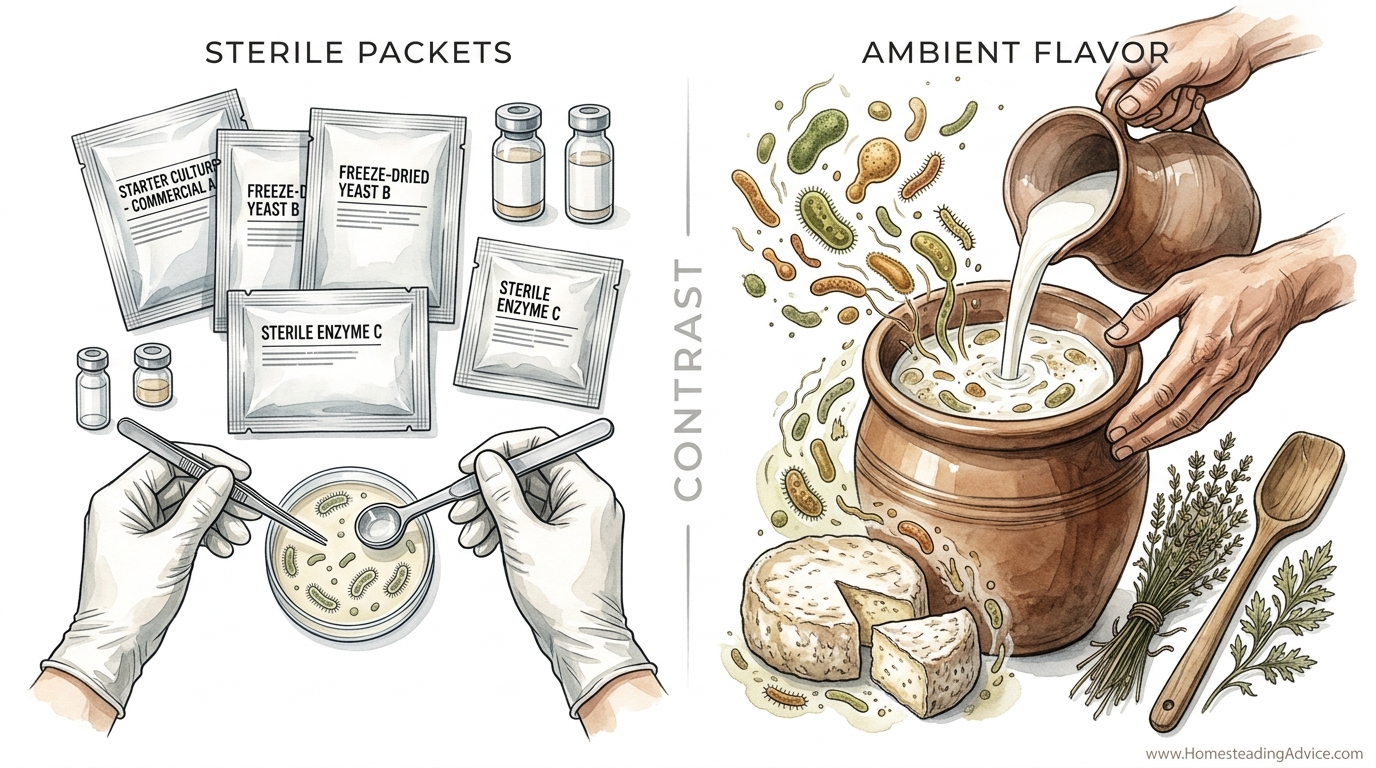 Natural Wild Fermentation Cheese Making Guide