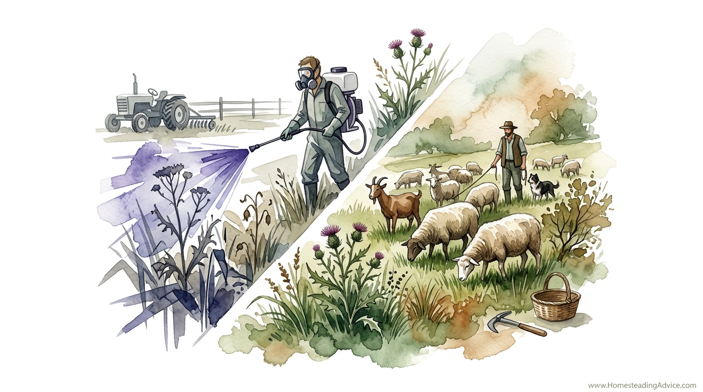 Organic Pasture Weed Control Strategies