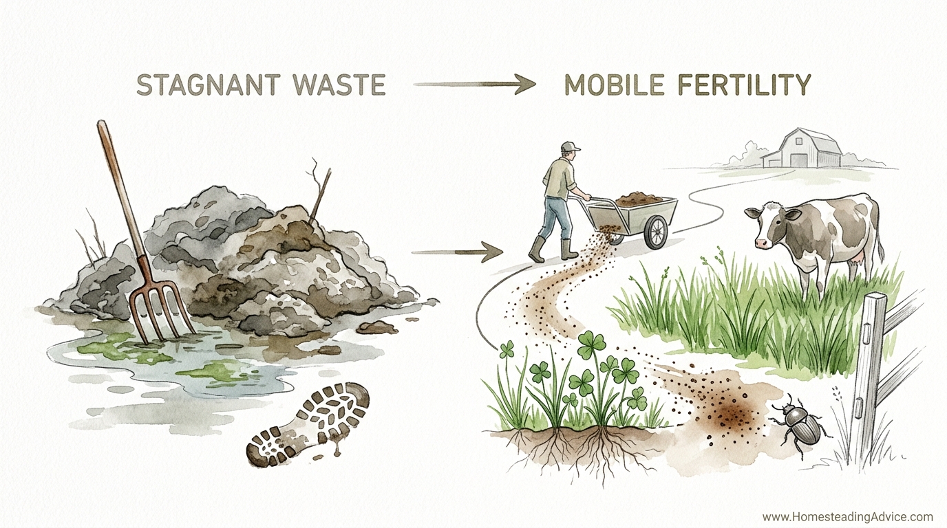 Regenerative Manure Management For Cattle